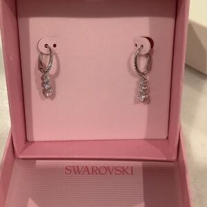 Swarovski Attract Trilogy Drop Earrings, Brand New